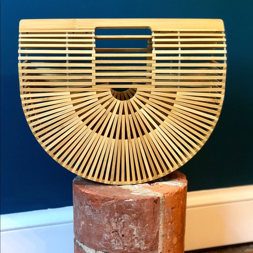 Ark bamboo handbag (large)